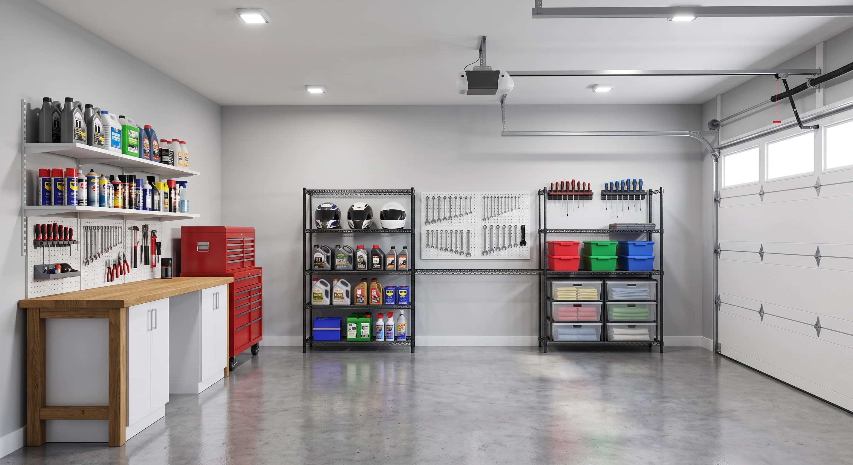 Garage organized by The Moore Method